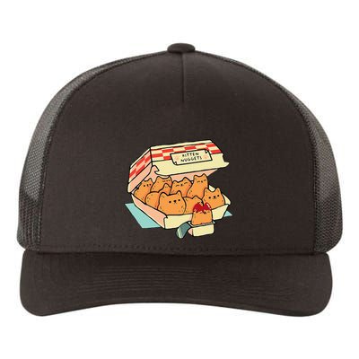 Kitten Nuggets Fast Food Cat And Chicken Nugget Lover Quote Yupoong Adult 5-Panel Trucker Hat
