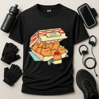 Kitten Nuggets Fast Food Cat And Chicken Nugget Lover Quote Performance Shirt