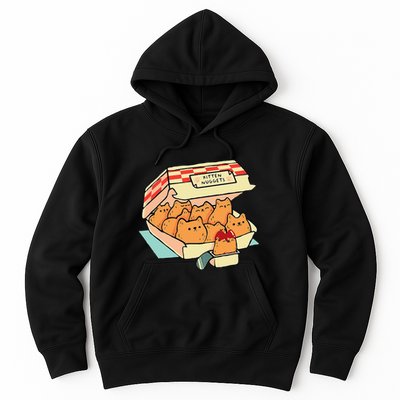 Kitten Nuggets Fast Food Cat And Chicken Nugget Lover Quote Hoodie