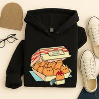 Kitten Nuggets Fast Food Cat And Chicken Nugget Lover Quote Hoodie