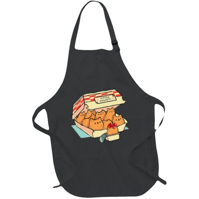 Kitten Nuggets Fast Food Cat And Chicken Nugget Lover Quote Apron