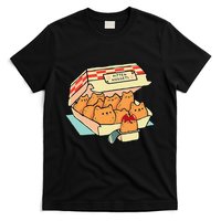 Kitten Nuggets Fast Food Cat And Chicken Nugget Lover Quote T-Shirt