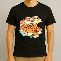 Kitten Nuggets Fast Food Cat And Chicken Nugget Lover Quote T-Shirt