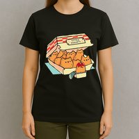 Kitten Nuggets Fast Food Cat And Chicken Nugget Lover Quote T-Shirt