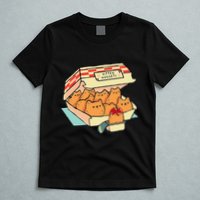 Kitten Nuggets Fast Food Cat And Chicken Nugget Lover Quote T-Shirt