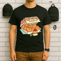 Kitten Nuggets Fast Food Cat And Chicken Nugget Lover Quote T-Shirt