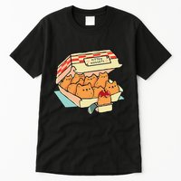 Kitten Nuggets Fast Food Cat And Chicken Nugget Lover Quote Tall T-Shirt