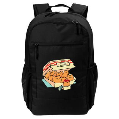 Kitten Nuggets Fast Food Cat And Chicken Nugget Lover Quote Backpack