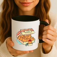 Kitten Nuggets Fast Food Cat And Chicken Nugget Lover Quote Mug