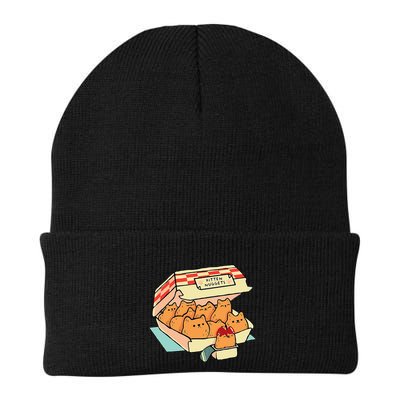 Kitten Nuggets Fast Food Cat And Chicken Nugget Lover Quote Beanie