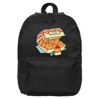 Kitten Nuggets Fast Food Cat And Chicken Nugget Lover Quote 16 in Basic Backpack