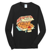 Kitten Nuggets Fast Food Cat And Chicken Nugget Lover Quote Tall Long Sleeve T-Shirt