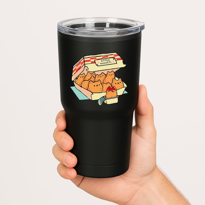 Kitten Nuggets Fast Food Cat And Chicken Nugget Lover Quote Tumbler