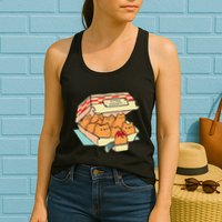 Kitten Nuggets Fast Food Cat And Chicken Nugget Lover Quote Womens Tank Top