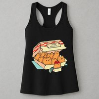 Kitten Nuggets Fast Food Cat And Chicken Nugget Lover Quote Womens Tank Top