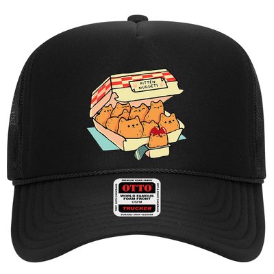 Kitten Nuggets Fast Food Cat And Chicken Nugget Lover Quote Trucker Hat