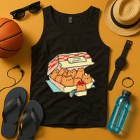 Kitten Nuggets Fast Food Cat And Chicken Nugget Lover Quote Tank Top