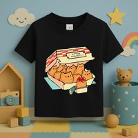 Kitten Nuggets Fast Food Cat And Chicken Nugget Lover Quote Toddler T-Shirt