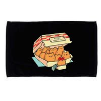 Kitten Nuggets Fast Food Cat And Chicken Nugget Lover Quote Microfiber Hand Towel