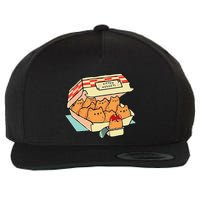 Kitten Nuggets Fast Food Cat And Chicken Nugget Lover Quote Wool Snapback Cap