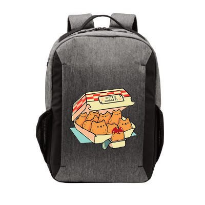 Kitten Nuggets Fast Food Cat And Chicken Nugget Lover Quote Vector Backpack
