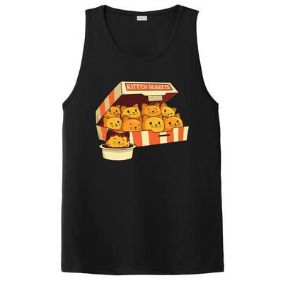 Kitten Nuggets Funny Cats & Chicken Nuggets Lover PosiCharge Competitor Tank