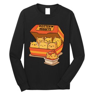 Kitten Nuggets Gift Long Sleeve Shirt