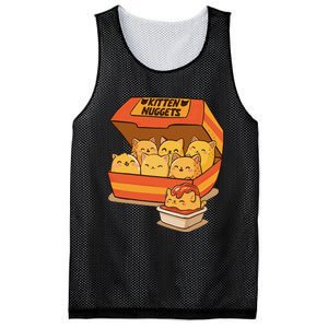 Kitten Nuggets Gift Mesh Reversible Basketball Jersey Tank