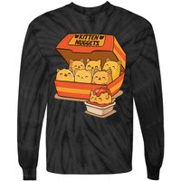 Kitten Nuggets Gift Tie-Dye Long Sleeve Shirt