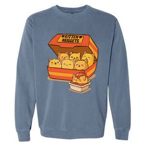 Kitten Nuggets Gift Garment-Dyed Sweatshirt