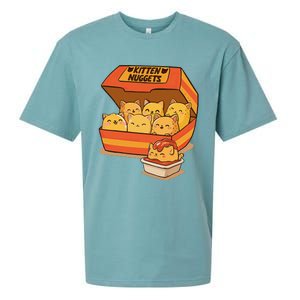 Kitten Nuggets Gift Sueded Cloud Jersey T-Shirt