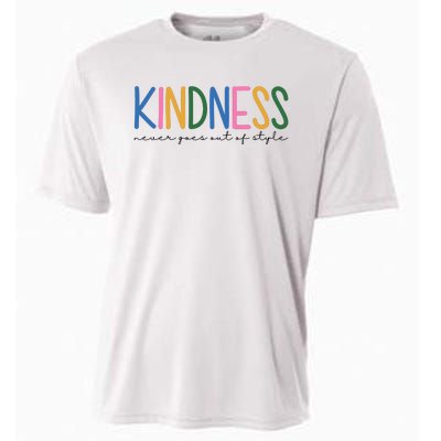 Kindness Never Goes Out Of Style Colorful Cooling Performance Crew T-Shirt