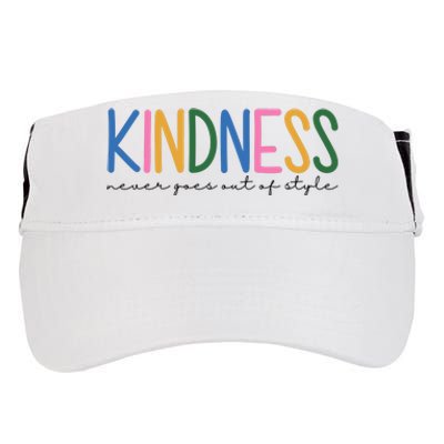 Kindness Never Goes Out Of Style Colorful Adult Drive Performance Visor