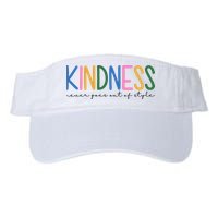 Kindness Never Goes Out Of Style Colorful Visor