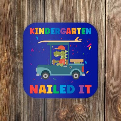 Kindergarten Nailed It 1St Grade Gift Coaster