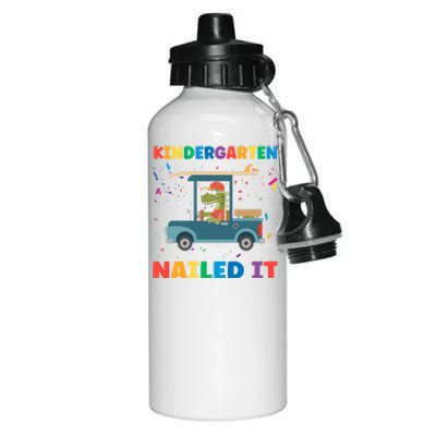 Kindergarten Nailed It 1St Grade Gift Aluminum Water Bottle