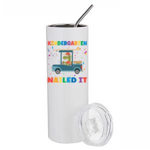 Kindergarten Nailed It 1St Grade Gift Stainless Steel Tumbler