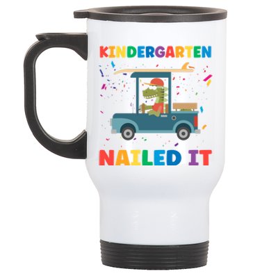 Kindergarten Nailed It 1St Grade Gift Stainless Steel Travel Mug