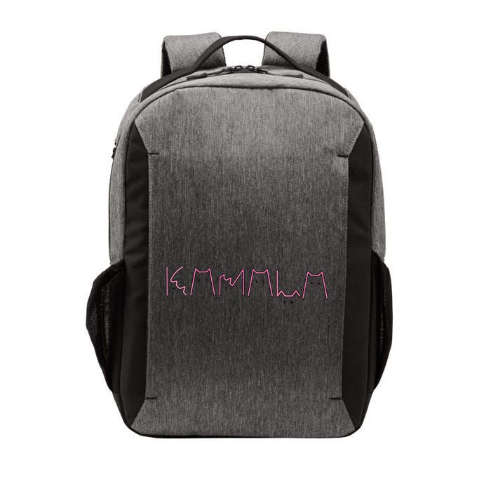 Kamala Name In Cat Letters Vector Backpack