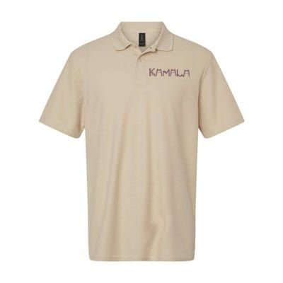 Kamala Name In Cat Letters Softstyle Adult Sport Polo