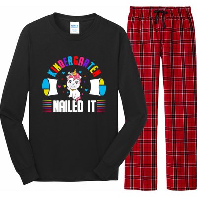 Kindergarten Nailed It! Kindergarten Gift Long Sleeve Pajama Set