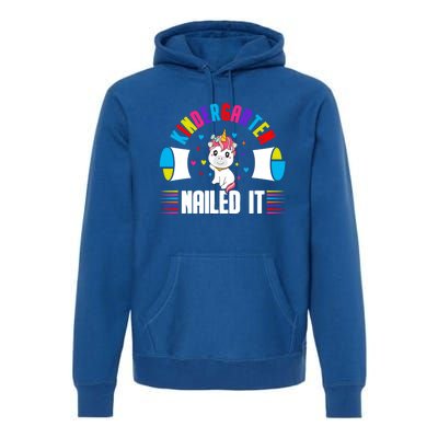 Kindergarten Nailed It! Kindergarten Gift Premium Hoodie