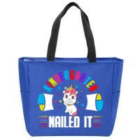 Kindergarten Nailed It! Kindergarten Gift Zip Tote Bag