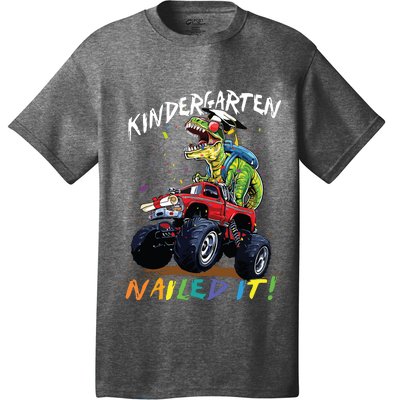 Kindergarten Nailed It Dinosaur Truck Last Day Of School Boy T-Shirt