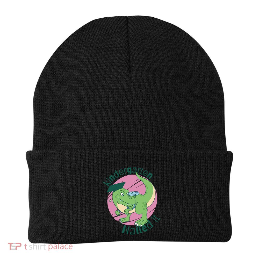 Kindergarten Nailed It Graduation Dinosaur Beanie