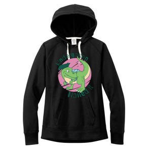 Kindergarten Nailed It Graduation Dinosaur Women's Fleece Hoodie