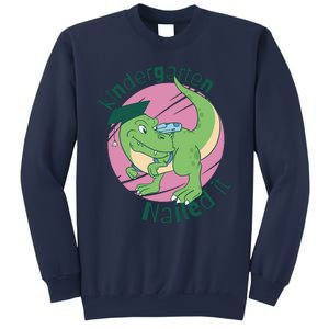 Kindergarten Nailed It Graduation Dinosaur Sweatshirt