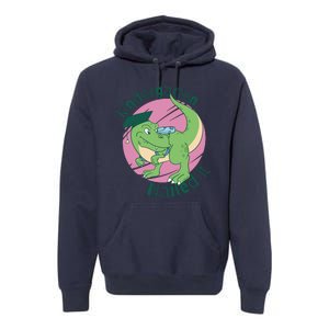 Kindergarten Nailed It Graduation Dinosaur Premium Hoodie