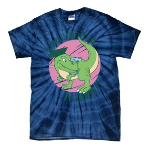 Kindergarten Nailed It Graduation Dinosaur Tie-Dye T-Shirt