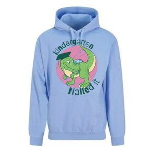 Kindergarten Nailed It Graduation Dinosaur Unisex Surf Hoodie